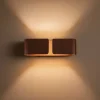 Applique Da Parete-Ideal Lux Clip ap2 mini applique moderna corten per interni