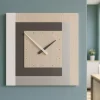 Orologi Da Parete Moderni-Selezionato da Mazzolaluce Clock63 orologio a parete moderno rovere breeze