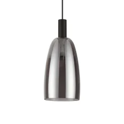 Lampade A Sospensione-Ideal Lux Coco-2 sp lampada a sospensione per cucina vetro fume' led 3000k