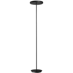 Lampade Da Terra-Ideal Lux Colonna pt4 lampada da terra moderna nera gx53 led 3000k