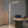 Lampade Da Terra-Ideal Lux Comfort-2 pt 2700k-6000k piantana per ufficio moderna bianca led