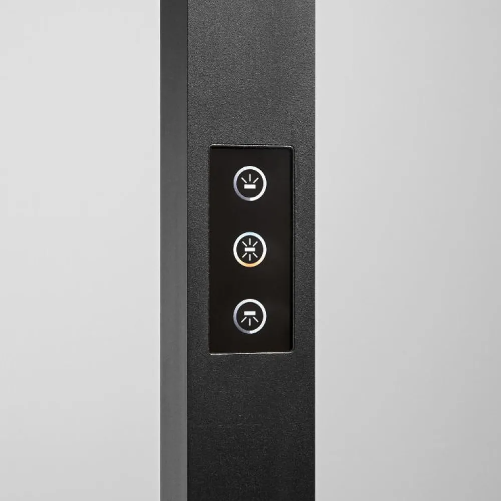 Lampade Da Terra-Ideal Lux Comfort-2 pt 2700k-6000k piantana per ufficio moderna bianca led