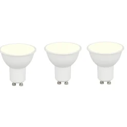 Lampadine Led-Selezionato da Mazzolaluce Confezione da 3 lampadine gu10 led 4,5w 3000k 345 lumen ottica 38