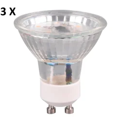Lampadine Led-Selezionato da Mazzolaluce Confezione 3 lampadine gu10 led 4,5w 3000k 345 lumen dimmerabile