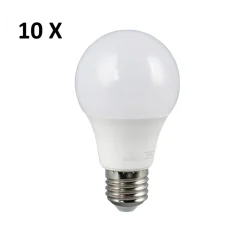 Lampadine Led-Selezionato da Mazzolaluce Confezione 10 lampadine led e27 4,9w 3000k 470 lumen