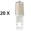Lampadine Led-Ideal Lux Confezione n20 lampadine g9 4w 4000k 530lm