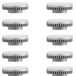 Lampadine Led-Ideal Lux Confezione 10 pz lampadina gx53 9w 3000k dimmerabile