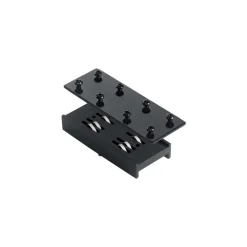 Illuminazione A Binario-Ideal Lux Connettore elettrico per profili binario monofase 48v nero arca