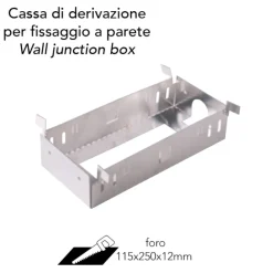 Accessori-Selezionato da Mazzolaluce Controcassa per segnapasso da incasso