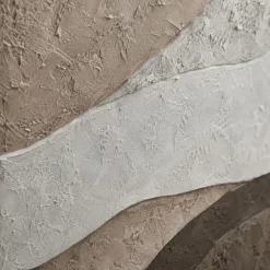 Quadri Moderni-Selezionato da Mazzolaluce Coppia di quadri astratti materici quadrati 80x80 moderni per soggiorno
