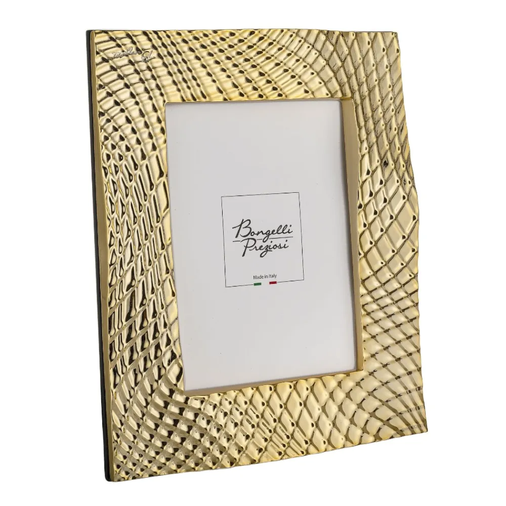 Soprammobili Moderni-Bongelli Preziosi Cornice oro per foto design moderno in marmorino