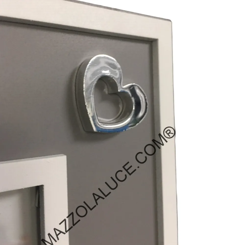 Soprammobili Moderni-Bongelli Preziosi Cornice portafoto 18x24 albero della vita grigio