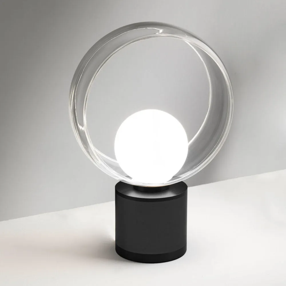 Abat Jour-Vivida International Cosmit nera h26 abat-jour design moderna metallo vetro