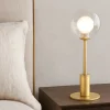 Abat Jour-Miloox Cosmo abat-jour da comodino moderna per camera da letto oro