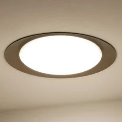 Plafoniere Moderne-Linea Light Crew plafoniera led 21w 3000k antracite