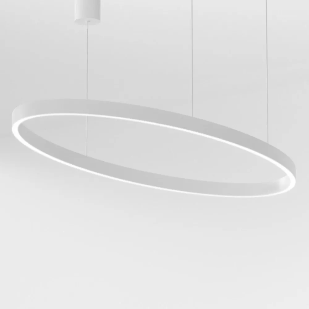 Lampadari Moderni-Gea Luce Criseidei lampadario moderno ovale bianco 100w