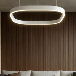 Lampadari Moderni-Gea Luce Criseide sp1 q lampadario moderno led 60w 3000k quadrato