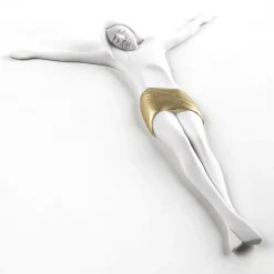 Crocifissi Da Parete-Bongelli Preziosi Crocifisso corpo di cristo da parete 37x32 moderno