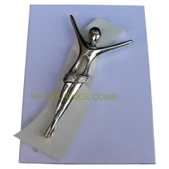 Crocifissi Da Parete-Selezionato da Mazzolaluce Crocifisso da parete o tavolo avorio cromo argento