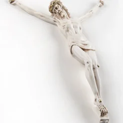 Crocifissi Da Parete-Selezionato da Mazzolaluce Crocifisso da parete 22x16 avorio oro
