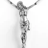 Crocifissi Da Parete-Selezionato da Mazzolaluce Crocifisso da parete 16x12 colore argento