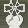 Crocifissi Da Parete-Bongelli Preziosi Crocifisso da parete 20x30 sacra famiglia capezzale