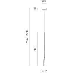 Lampade A Sospensione-Gea Luce Dafne sg oro lampada a sospensione led 7w 3000k