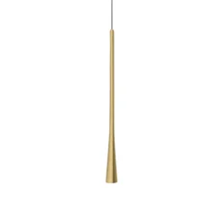Lampade A Sospensione-Gea Luce Dafne sp lampada a sospensione oro led 7w 3000k