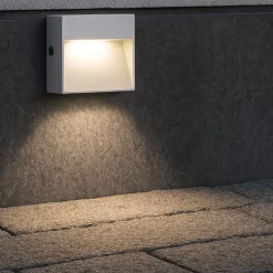 Segnapasso Led-Ideal Lux Dedra ap big segnapasso da esterno led 3000k bianca ip65