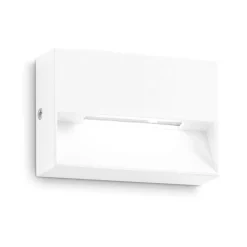 Segnapasso Led-Ideal Lux Dedra ap small segnapasso da esterno bianca led 3000k ip65