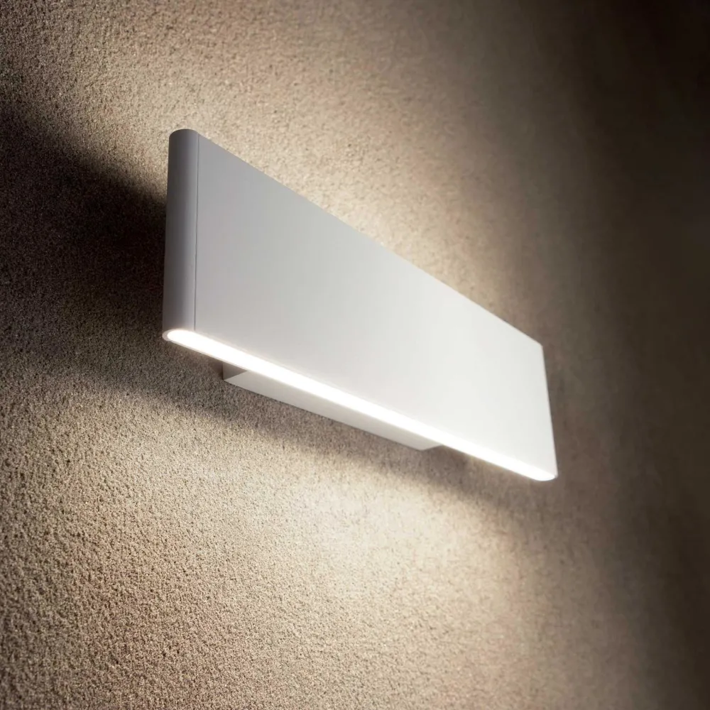 Applique Da Parete-Ideal Lux Desk ap2 applique led 3000k bianca luce up e down