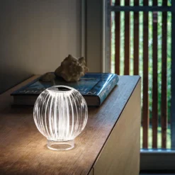 Abat Jour-Ideal Lux Diamond tl1 abat jour lampada da comodino senza fili ricaricabile