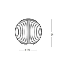 Abat Jour-Ideal Lux Diamond tl1 abat jour lampada da comodino senza fili ricaricabile