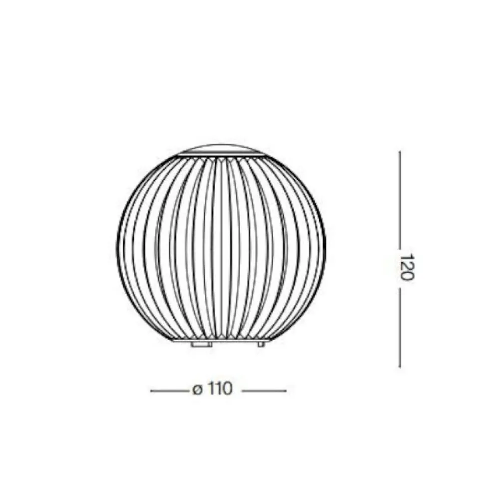 Abat Jour-Ideal Lux Diamond tl1 abat jour lampada da comodino senza fili ricaricabile