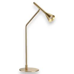 Lampade Da Tavolo-Ideal Lux Diesis tl lampada da tavolo led 3000k orientabile ottone