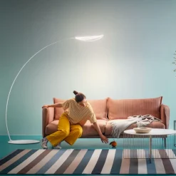 Lampade Da Terra-Stilnovo Diphy lampada ad arco led design moderna