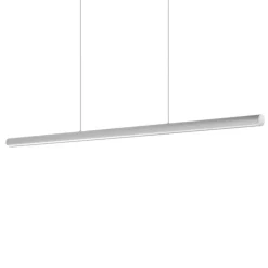Lampadari Moderni-Ideal Lux Dorica lampadario moderno da tavolo bianco led 3000k dimmerabile