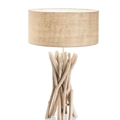 Lampade Da Tavolo-Ideal Lux Driftwood tl1 lampada da tavolo rami di legno per chalet casa di montagna