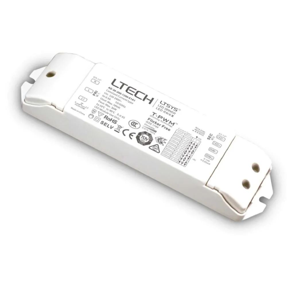 Accessori-Ideal Lux Driver dimmerabile nova 1-10v/push 36w 700ma
