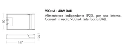 Accessori-Selezionato da Mazzolaluce Driver 900ma 40w dali