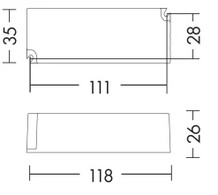 Strisce Led-Selezionato da Mazzolaluce Driver ts301per striscia led ip67 max 20w