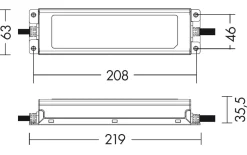 Strisce Led-Selezionato da Mazzolaluce Driver ts305 per striscia led ip67 max 150w