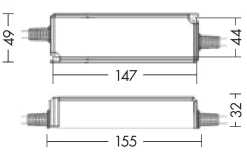 Strisce Led-Selezionato da Mazzolaluce Driver ts303 per striscia led ip67 max 75w