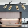 Lampadari Cucina-Ideal Lux Dynamite lampadario per cucina sp4 oro nero