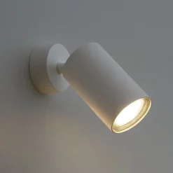 Applique Da Parete-Ideal Lux Dynamite pl1 applique da parete orientabile bianco