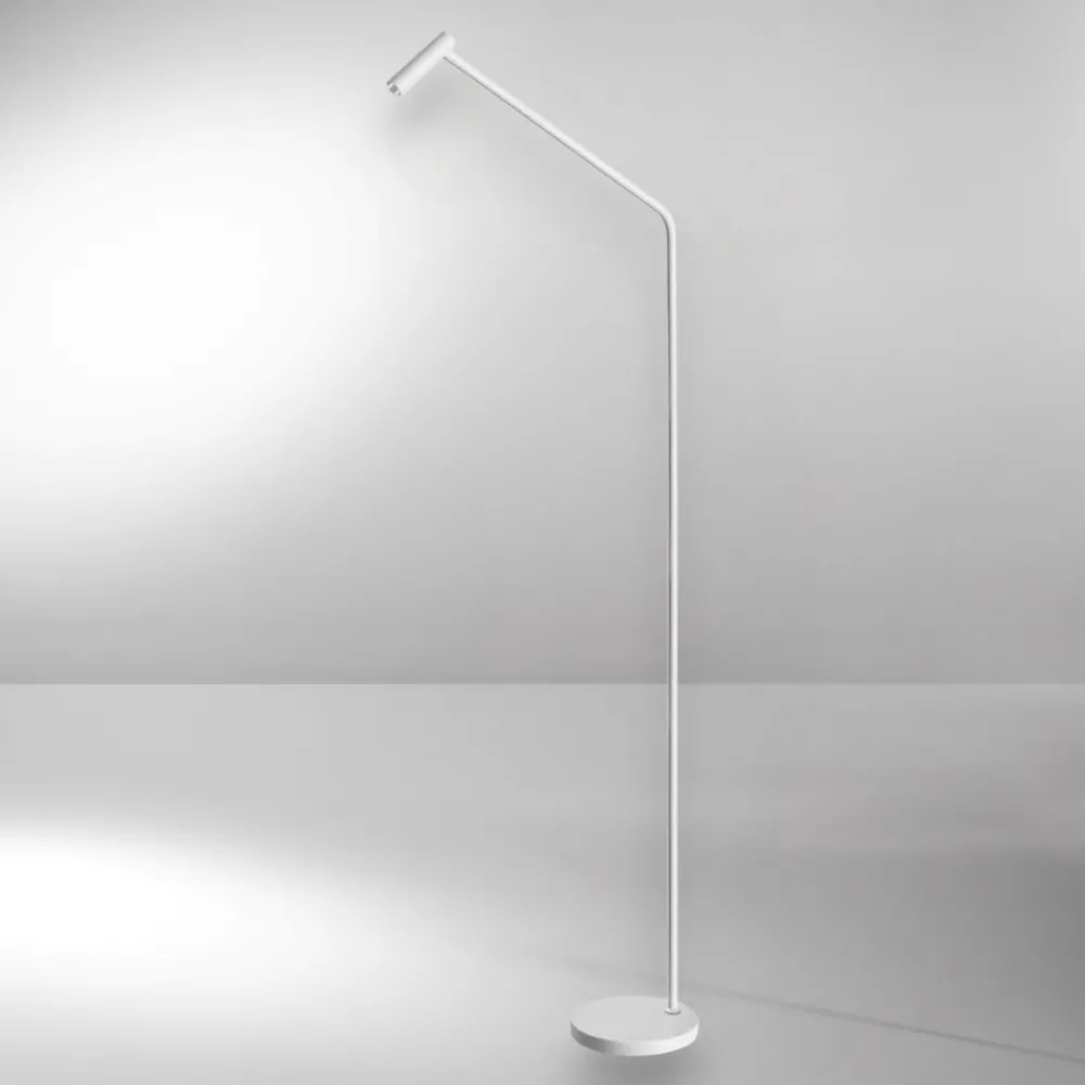 Lampade Da Terra-Ideal Lux Easy pt lampada da terra led 3000k bianca orientabile