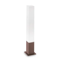 Lampioni Da Giardino-Ideal Lux Edo pt1 lampione per giardino esterno ip44 marrone