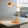 Lampade Da Tavolo-Gea Luce Efira lampada da scrivania per stanzetta led 3000k arancione