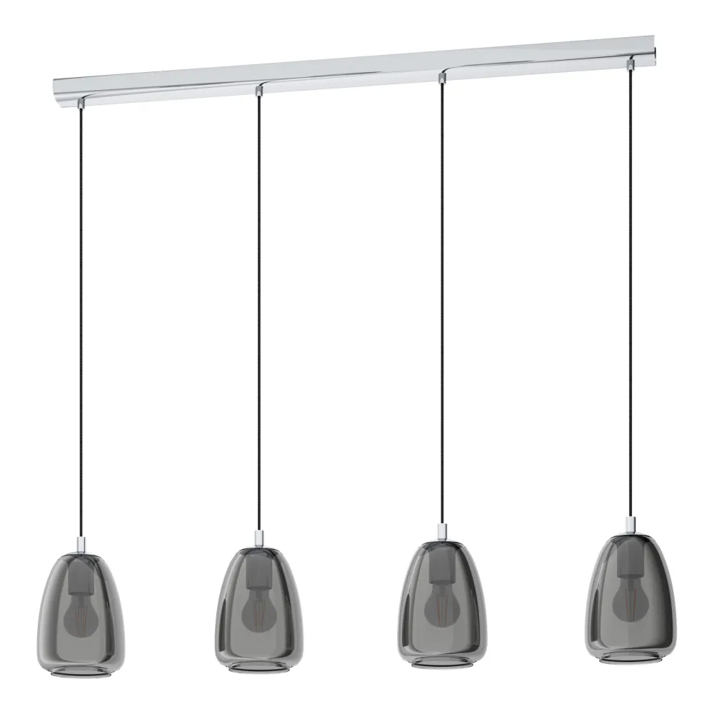 Lampadari Moderni-Eglo alobrase lampadario moderno per tavolo soggiorno