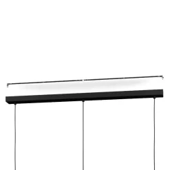 Lampadari Moderni-Eglo balamorta lampadario moferno nero cilindri led cct dimmerabile